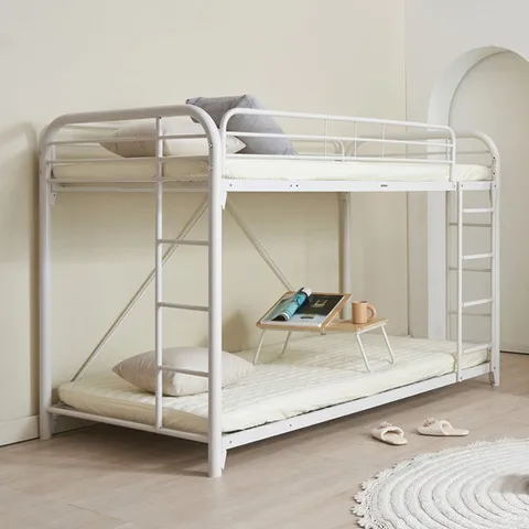 [GS x 명실상부 NO.1] 라이프 철재 메탈 이층침대 B형 프레임(매트제외) 군부대 군인 관사 회사 기숙사 학교 수련원 펜션 숙소 대량구매 견적문의