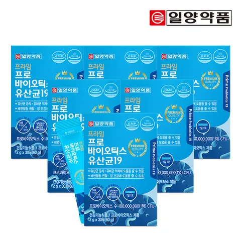 일양약품 프로바이오틱스 유산균 19 6박스(6개월분)/김치유산균