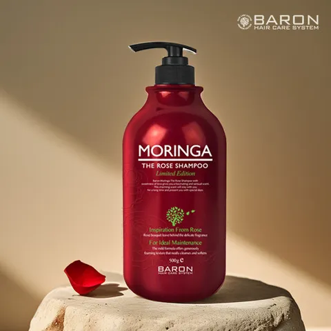 [바론] 모링가 더 로즈 샴푸 500g