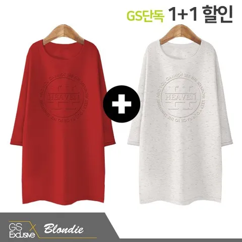 [단독기획] 블론디 7부롱티 헤븐 한장에 한장더