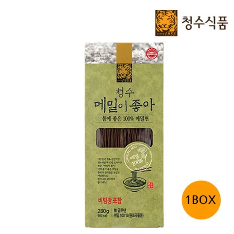 [청수식품]100% 메밀이좋아 비빔냉면 2인분 280gx10봉