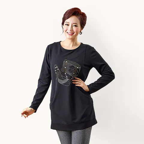 [마담엘레강스]럭셔리 핫픽스 블라우스