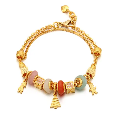 [우미골드]순금 글램뷰티 팔찌 18.75g