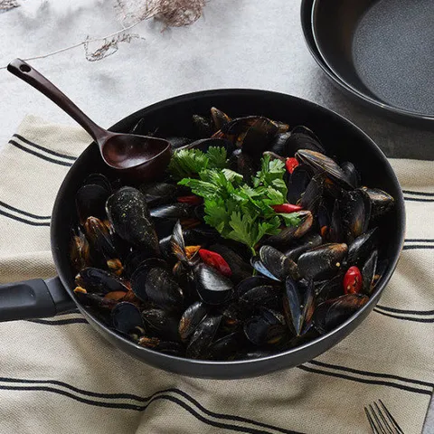 라씨에뜨 칸 IH 엠보 궁중팬(웍) 30cm/인덕션,전기렌지,가스렌지