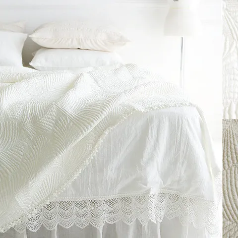 미뉴엣 풍기인견 스프레드겸 여름이불(Q)-베이지,아이보리