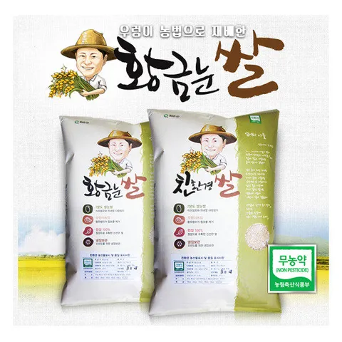 귀농10년의결실 유기농현미 8kg