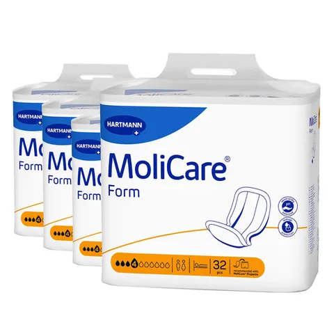 몰리케어 성인용기저귀 프리미엄 일자형 폼 4D_1박스(4팩)