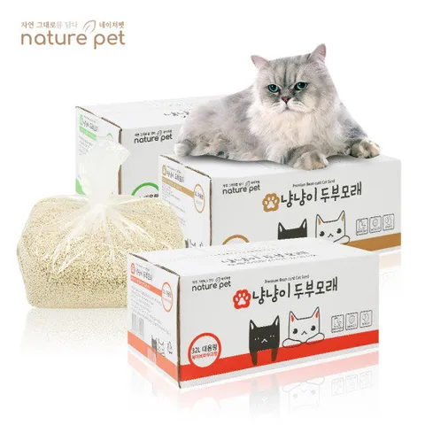 냥냥이 두부모래 32리터(7kgx2개)