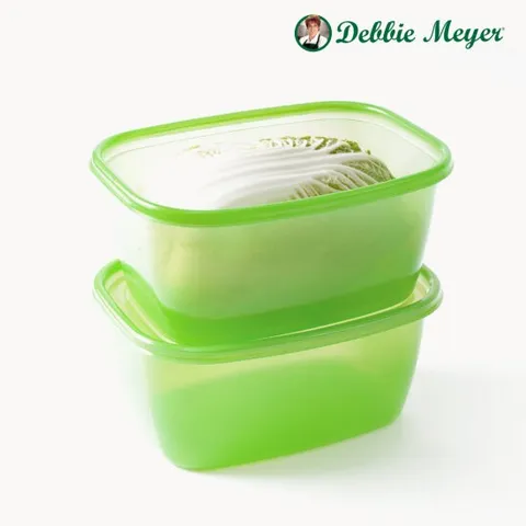 데비마이어 그린박스 김치통 냉장고정리 야채보관용기 쌀보관용기 1.8L 2p