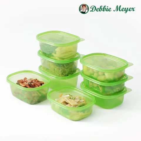 데비마이어 그린박스 밀프랩 반찬통 냉장고정리 소분용기 473ml 4p + 709ml 4p