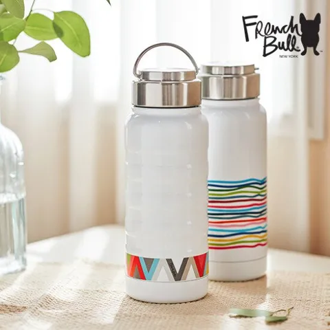 (2종) 프렌치불 라인 보온/보냉 텀블러(서프+서프)