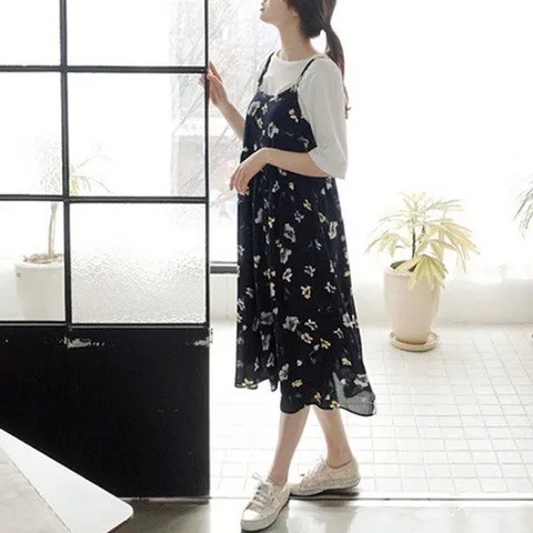 JS 플로잇 뷔스티에 원피스SET 빅사이즈 여성의류