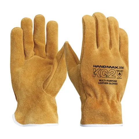 코레카 핸드맥스 캠핑 BBQ 화로 가죽장갑 KG2 불멍 장갑 용접 안전 장갑