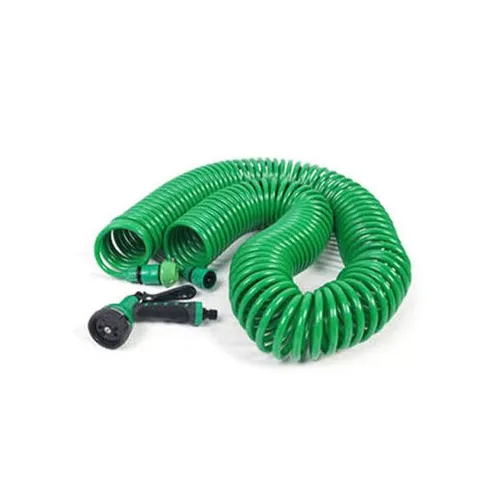 스프링호스 15M 세차호스 정원관리 베란다청소 마당청소 물호스
