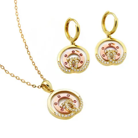 아이비골드 18K GOLD [셋트 목걸이+귀걸이] G8837