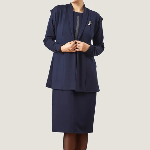 [마담엘레강스] 멜라니아 원피스 앙상블 2종