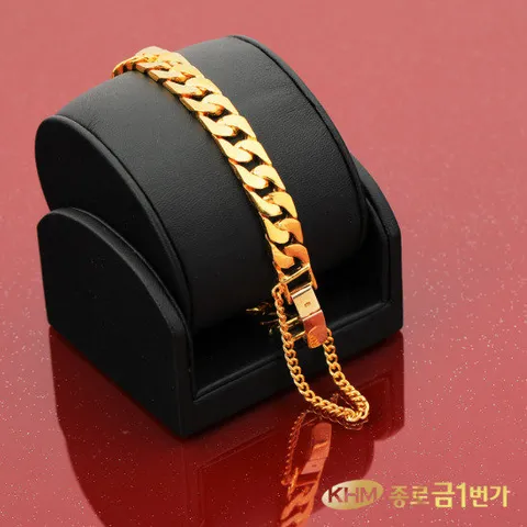 순금 팔찌 주얼리 18.75g 둥근체인