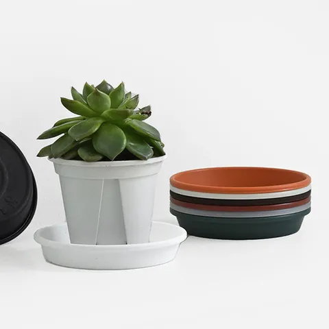 동그라미 받침대 플라스틱 화분 물받침  10호(26cm)