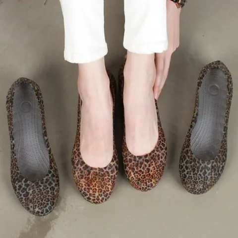 [비앤에스]호피 젤리슈즈 2.5cm