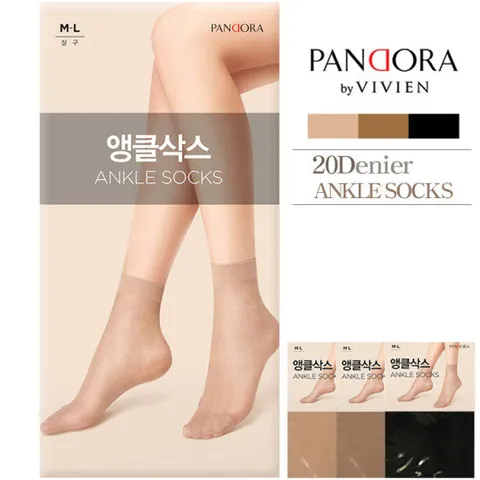 [판도라by남영비비안] 20D 앵클삭스 ks3830