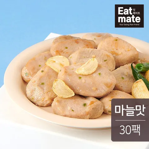 [랭킹닭컴] 잇메이트 스팀 닭가슴살 마늘 100gx30팩(3kg)