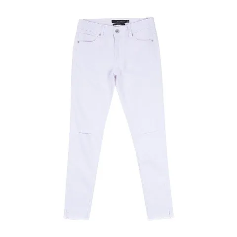 [카이아크만][카이아크만] 스키니핏 컷팅 진(KQBDP325W0_WH)