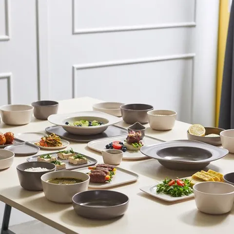 라씨에뜨 온반 6인 홈세트 31p 잿빛,모래빛/식기세트/신혼세트