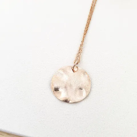 [현골드앤실버] 14k 코인 동전 목걸이