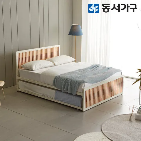 동서가구 포리  슬라이딩 이층침대 Q+SS (프레임만) DF641347
