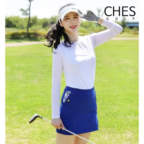 [체스]아이스 쿨 라운드 여성 골프이너 티