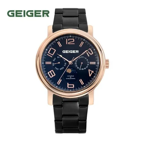 가이거 남성 문페이즈 메탈 시계 GE8026RGB_M