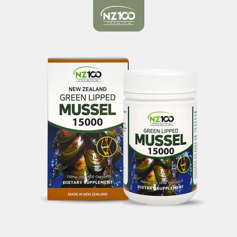 엔젯100 초록입홍합 15000 엔조제놀함유 180캡슐