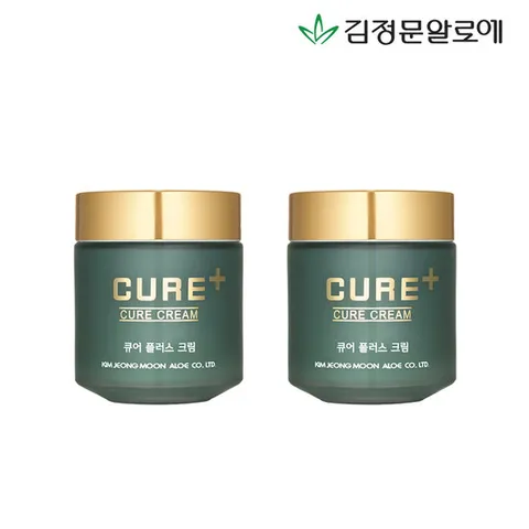 [김정문알로에] 큐어 리턴즈 플러스 크림 80g 2개 (정가 100,000원)
