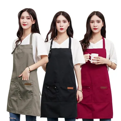 코튼 바리스타 앞치마