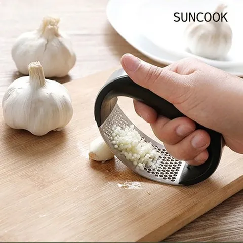 눌러주면 다진마늘 완성 선쿡 스테인레스 마늘다지기