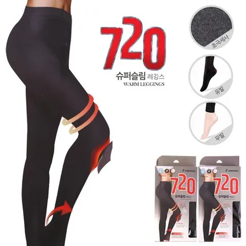 [소고시조아] 꼬레하우씨 720 슈퍼슬림 레깅스 입체압박