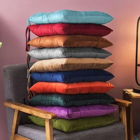 미미캐츠 폼폼극세사 의자방석 2개세트 학생방석