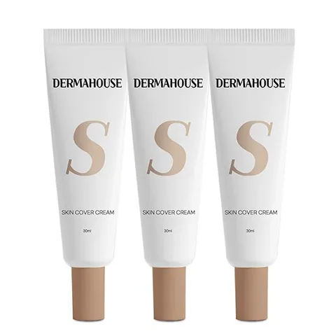 스킨 커버 크림30mlx3개/커버 파운데이션 잡티커버 피부보정