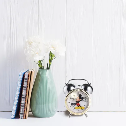 디즈니 D928 무소음 미키트윈벨탁상시계