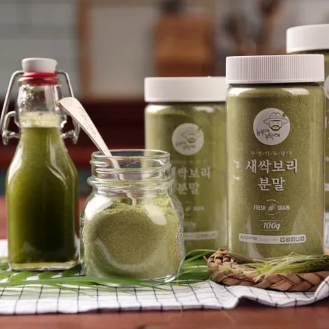 새싹보리분말 100g 어린 보리순100%