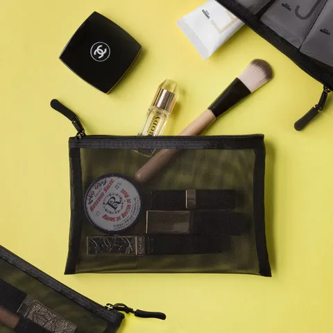 단순생활 메쉬 파우치 B5 블랙