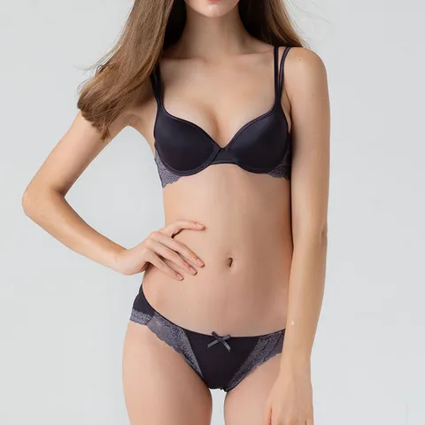 마리엔코 다크그레이 홈쇼핑속옷 브라팬티세트