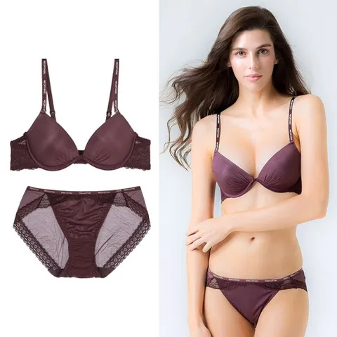 마리엔코 머쉬브라운 홈쇼핑속옷 브라팬티세트