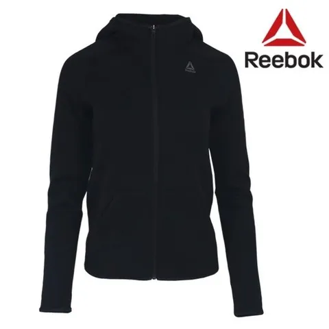 [리복]리복 여성 QC 풀 집업 트레이닝 후디 자켓 매장판-CF0316