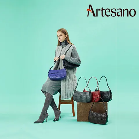 [아르테사노]리얼카이만악어주디숄더백