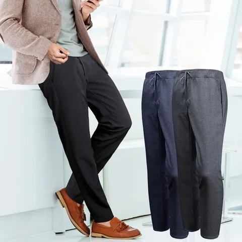 [리오]LIO프리즈 밴딩슬랙스 남자캐주얼정장팬츠