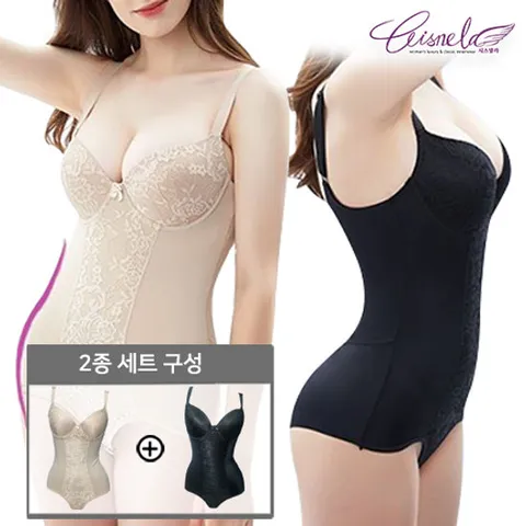 [시스넬라]누디라인몰드올인원 2종 보정속옷 여성보정속옷 똥배