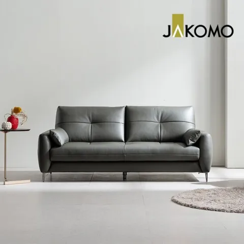 [자코모] 멜랑 3인 이태리 천연면피 소가죽 소파
