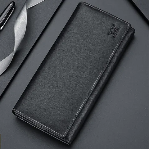 W05 남성 장지갑 소가죽 남자 카드 지갑 손가방 선물 septwolves