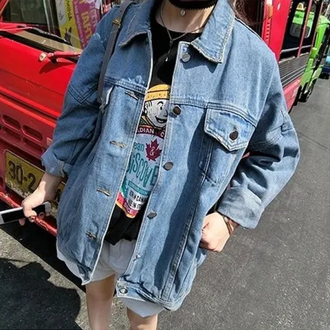 여성청자켓 데님 소프트 연청데님자켓 8419